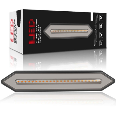 적색 노란색 24V 유니버설 LED 꼬리 라이트 자동차용 모터사이클용 조종등