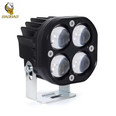 사각형 스타일 4D 화이트 밝은 빛 수면 모터클레 LED 헤드라이트