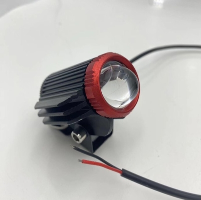 80V 알루미늄 화이트 노란색 플래시 미니 LED 렌즈 헤드라이트 안개 조명